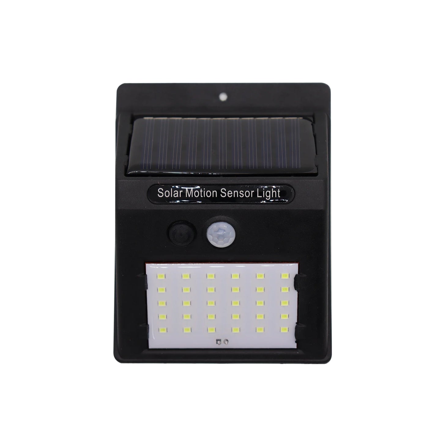 Luminaria Solar de 30 LEDs con Sensor de Presencia - Faro Beacon para Iluminación Exterior