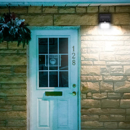 Luminaria Solar de 30 LEDs con Sensor de Presencia - Faro Beacon para Iluminación Exterior