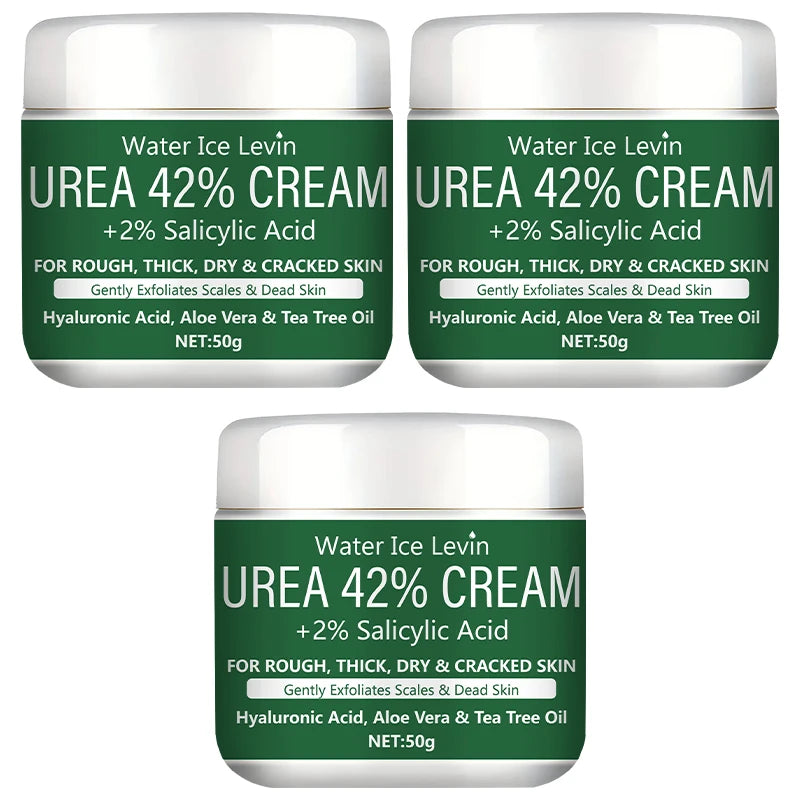 Crema Urea 42% + Ácido Salicílico 2% Hidratante Pies Manos Profundo Nutritivo Reparador Grietas 50g