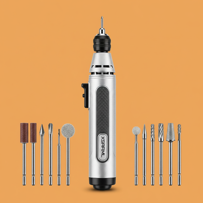 Taladro Eléctrico Mini USB Inalámbrico Rotativo Herramienta Grabado Madera Joyería Metal Vidrio Dremel Portátil