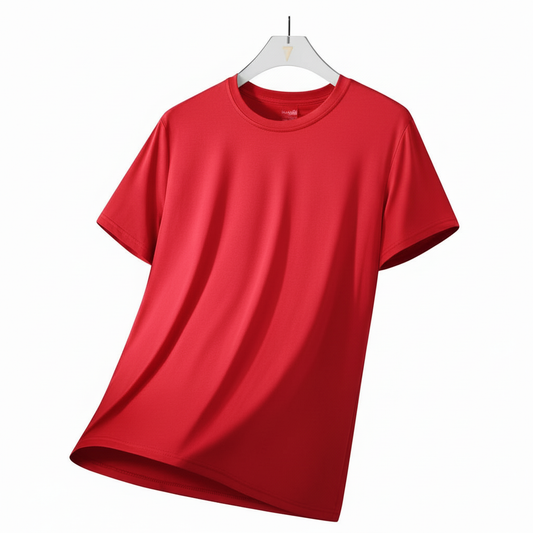 Camiseta CHRLCK Hombre Running Secado Rápido Transpirable Senderismo Pesca Suave Elástica Deportes al Aire Libre Manga Corta