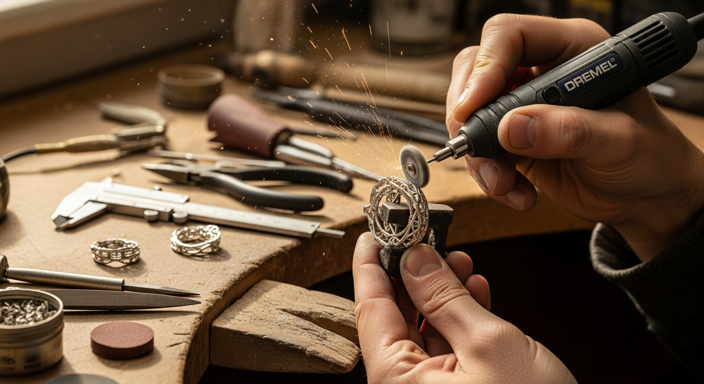 Taladro Eléctrico Mini USB Inalámbrico Rotativo Herramienta Grabado Madera Joyería Metal Vidrio Dremel Portátil