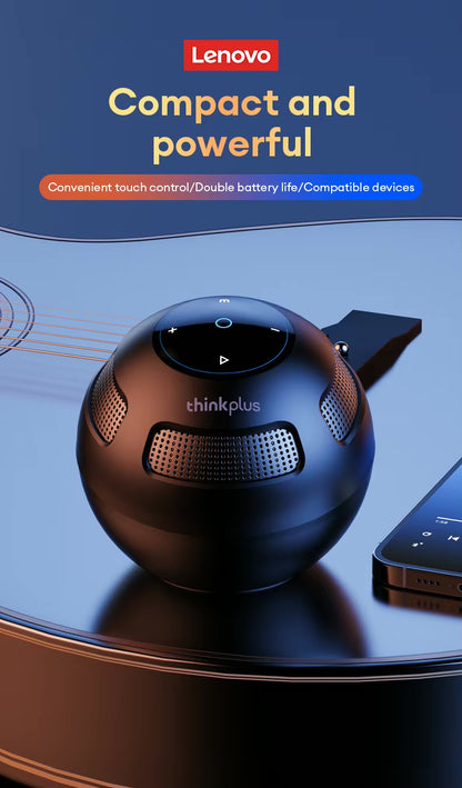 LENOVO TS5 Bocina Bluetooth 5.3 – Subwoofer y Sonido Surround
