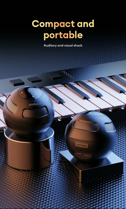 LENOVO TS5 Bocina Bluetooth 5.3 – Subwoofer y Sonido Surround