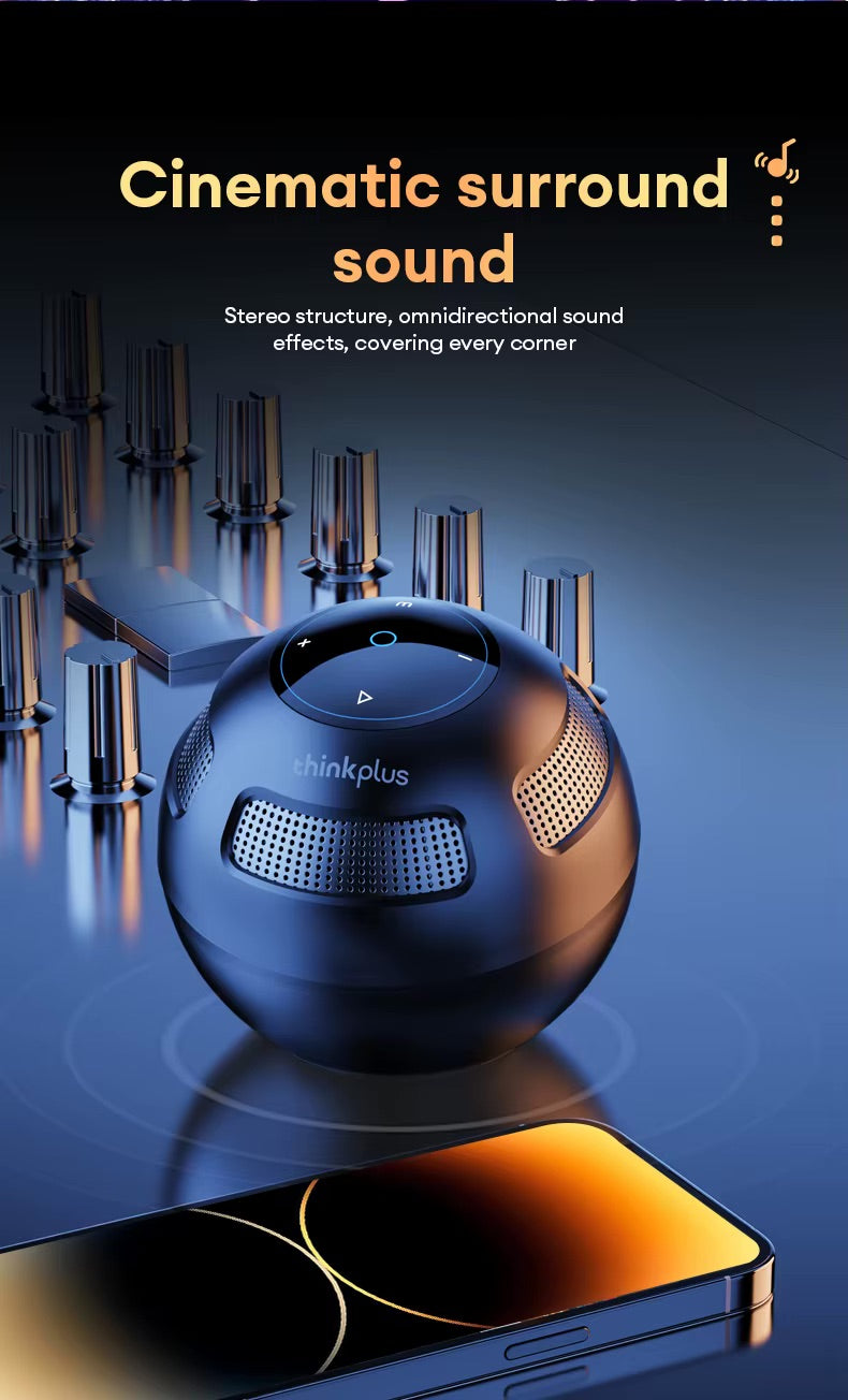 LENOVO TS5 Bocina Bluetooth 5.3 – Subwoofer y Sonido Surround