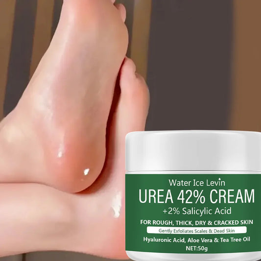Crema Urea 42% + Ácido Salicílico 2% Hidratante Pies Manos Profundo Nutritivo Reparador Grietas 50g