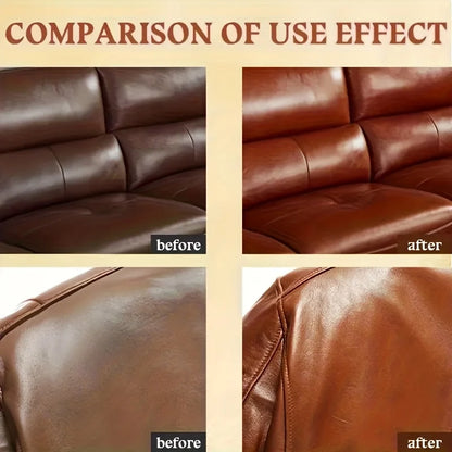 Crema Cuidado Reparación 300ml Profundo Asientos Auto Sofás Chaquetas Zapatos Ropa Brillo Protección Antidesvanecimiento Multiúso
