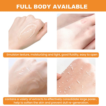Gel Exfoliante Naranja Removedor Manchas Oscuras Iluminador 50g | Esfoliante Suave Reparador Blanqueador Hidratante Cuidado Coreano