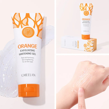 Gel Exfoliante Naranja Removedor Manchas Oscuras Iluminador 50g | Esfoliante Suave Reparador Blanqueador Hidratante Cuidado Coreano