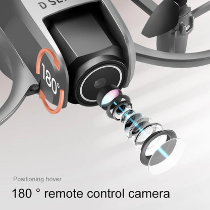 Drone Lenovo D16 8K con GPS, Evita Obstáculos, Motor Brushless, Ajuste Eléctrico, Cámara Doble HD Profesional y Flujo Óptico