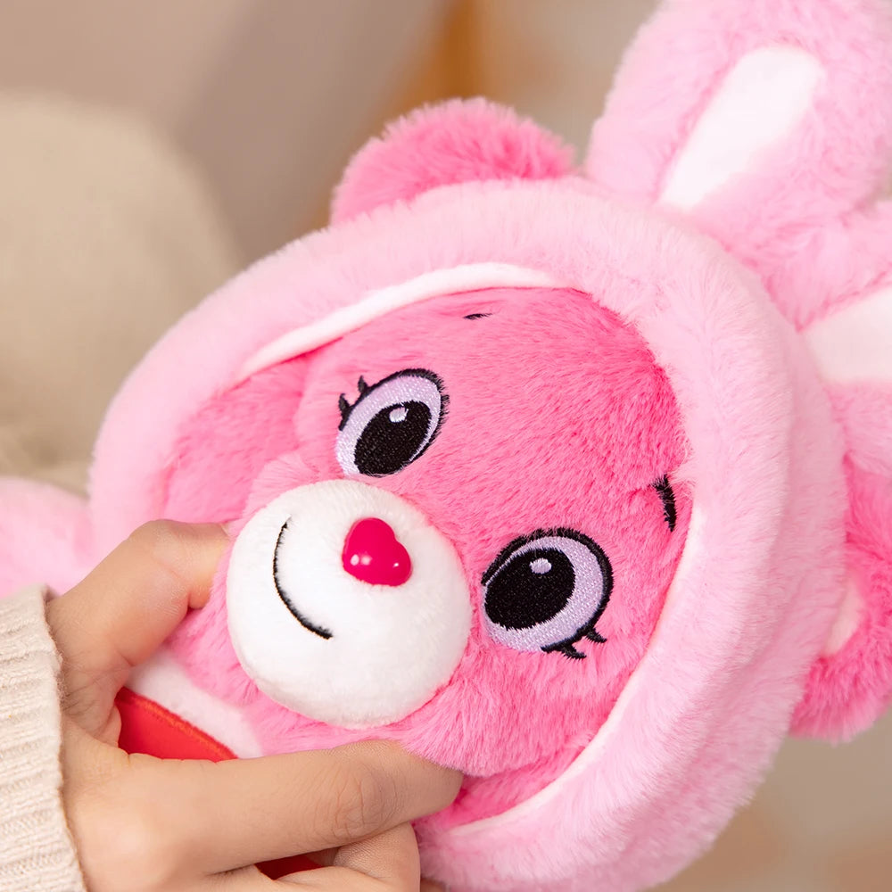 Peluches Care Bears Dibujos Animados Ositos Lindos Sombrero Conejo Niñas Niños Kawaii Peluches Muñecos Decoración Coche Hogar 30cm