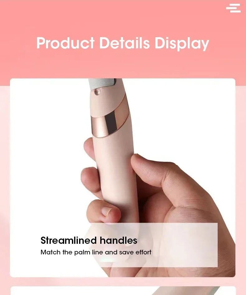 Lijadora Eléctrica USB para Piel Muerta Pedicure Automática | Molinillo Recargable para Pies con 2 Rodillos Intercambiables