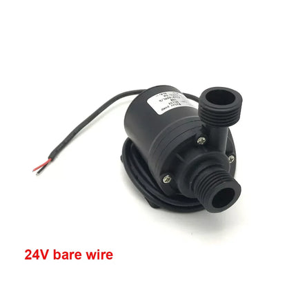 Bomba de Agua Sumergible Ultra Silenciosa 800L/H 5M DC 12V/24V Portátil Motor Brushless para Hogar, Sistemas de Refrigeración, Fuentes y Calentadores Mini