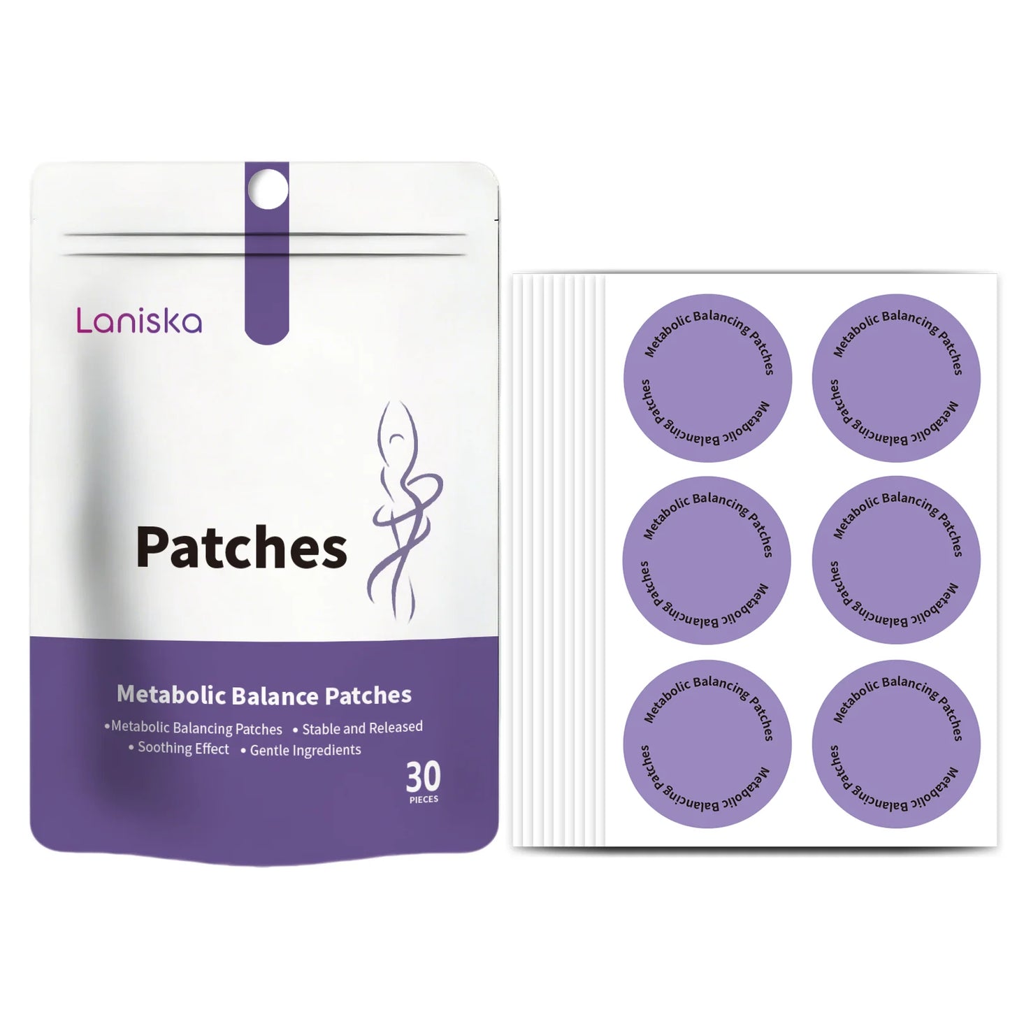 Parches Cuidado Corporal Ingredientes Suaves Cómodos Amigables Piel Uso Diario Gestión Corporal Portátiles Hidratantes Bienestar Unisex