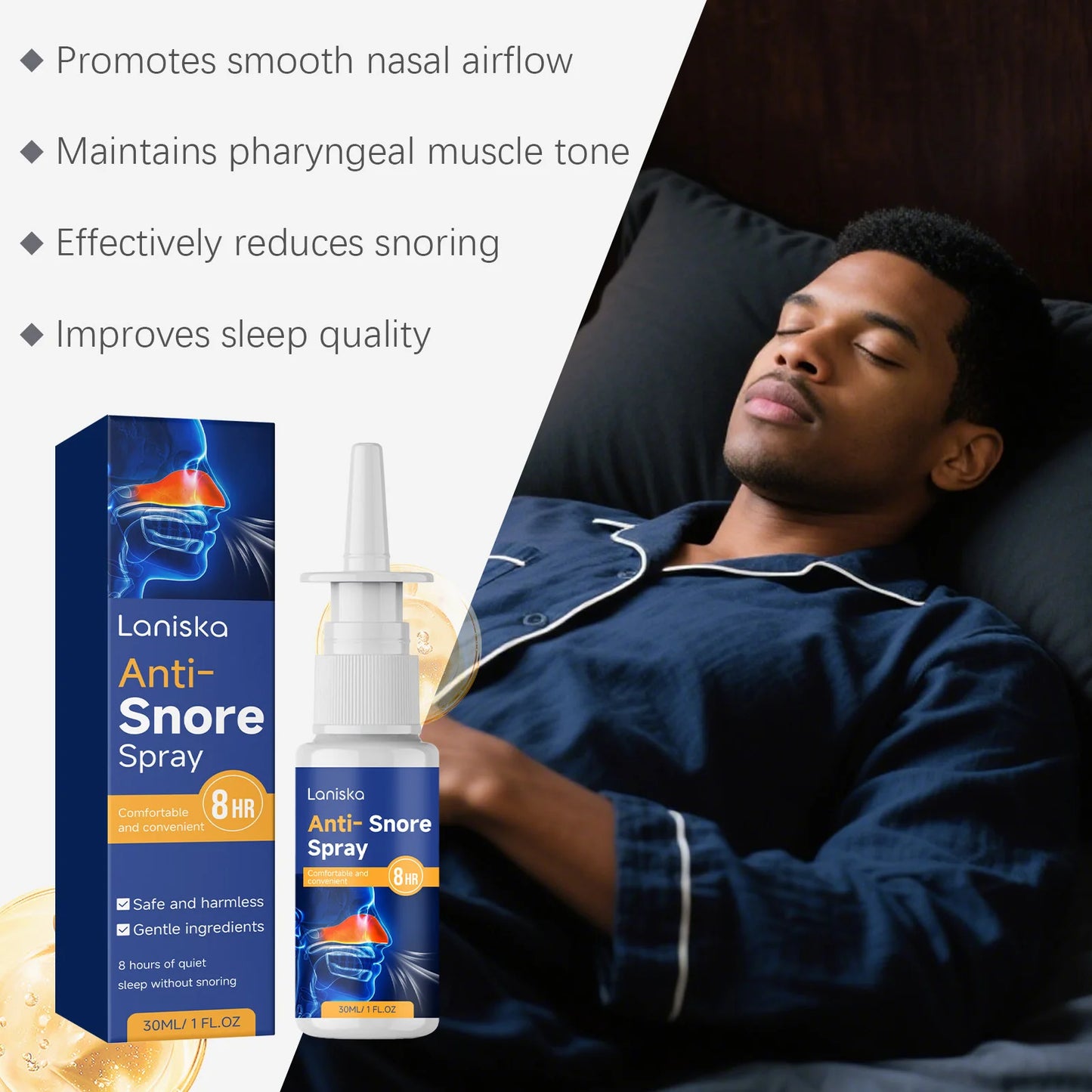 Spray Cuidado Limpio Clean Care Fresco Transpirable Cómodo Sueño Pacífico Nocturno Portátil Diario Higiene Íntima