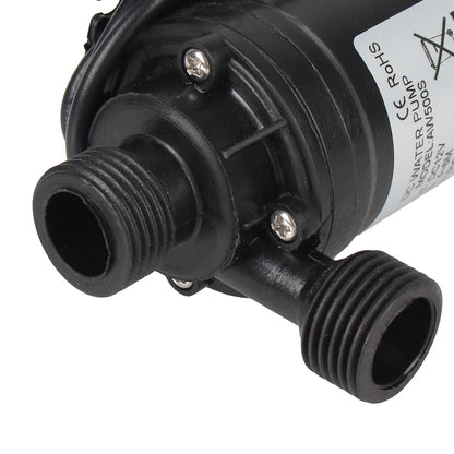 Bomba de Agua Sumergible Ultra Silenciosa 800L/H 5M DC 12V/24V Portátil Motor Brushless para Hogar, Sistemas de Refrigeración, Fuentes y Calentadores Mini