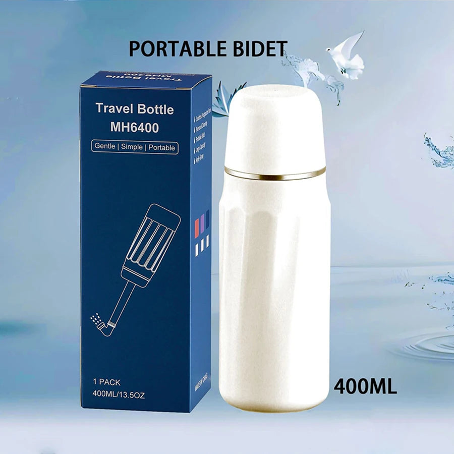 Bidé Portátil Botella Spray Viaje Cuidado Personal Limpieza Bebé Higiene Íntima Artefacto Portátil 300ml