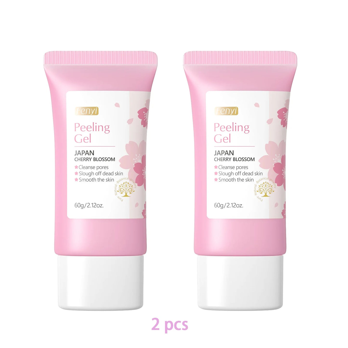 Gel Exfoliante Sakura Limpieza Profunda Rostro Blanqueador Hidratante Reparador Esfoliante Facial 60g | Cuidado Coreano