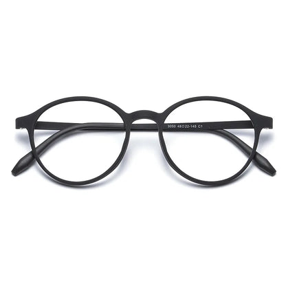 Gafas de Lectura Ultraligeras de Titanio con Goma Redondas Fotochromáticas Anti Luz Azul para Hombre y Mujer - Presbicia Dioptría +0 a +600