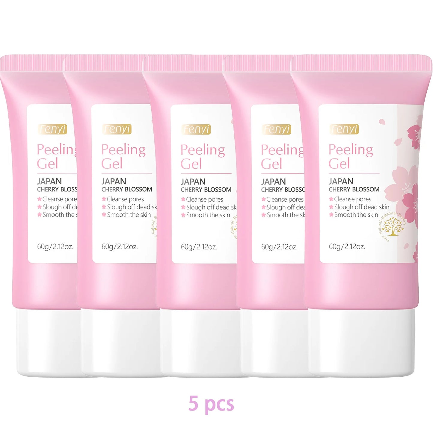 Gel Exfoliante Sakura Limpieza Profunda Rostro Blanqueador Hidratante Reparador Esfoliante Facial 60g | Cuidado Coreano