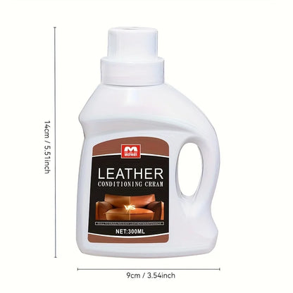 Crema Cuidado Reparación 300ml Profundo Asientos Auto Sofás Chaquetas Zapatos Ropa Brillo Protección Antidesvanecimiento Multiúso