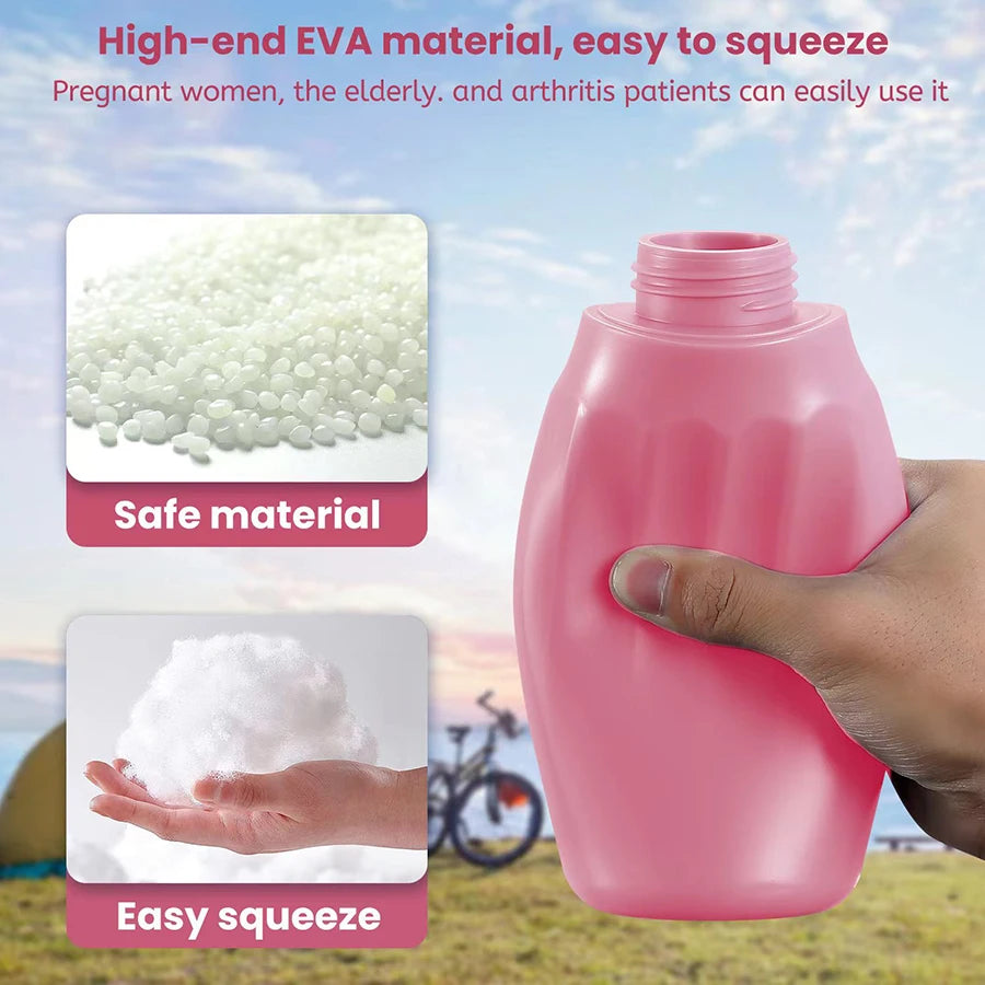 Bidé Portátil Botella Spray Viaje Cuidado Personal Limpieza Bebé Higiene Íntima Artefacto Portátil 300ml