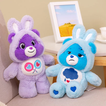 Peluches Care Bears Dibujos Animados Ositos Lindos Sombrero Conejo Niñas Niños Kawaii Peluches Muñecos Decoración Coche Hogar 30cm