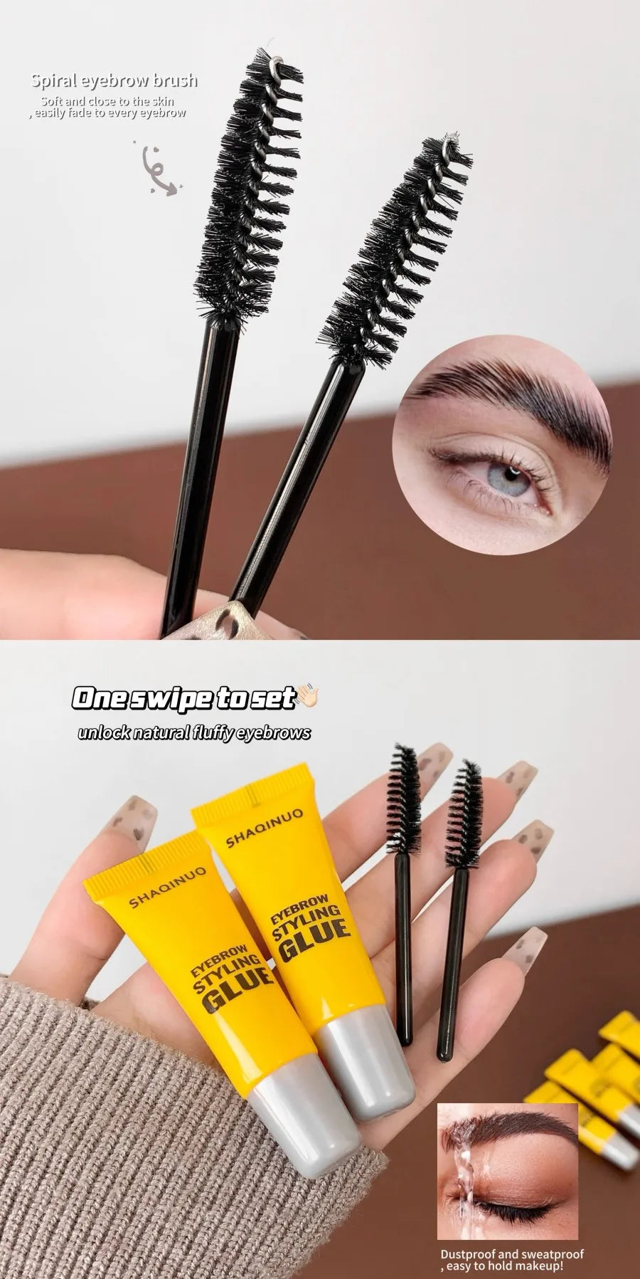 Gel para Modelar Cejas