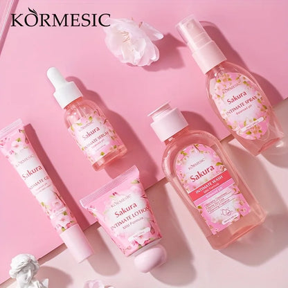 ¡Kit Cuidado Íntimo Sakura 5 Piezas – Higiene suave y fresca para mujeres!
Incluye: Líquido limpiador zona privada, esencia, gel, loción y spray. Fórmula gentil que limpia profundamente, equilibra el pH, mantiene fresc