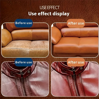 Crema Cuidado Reparación 300ml Profundo Asientos Auto Sofás Chaquetas Zapatos Ropa Brillo Protección Antidesvanecimiento Multiúso