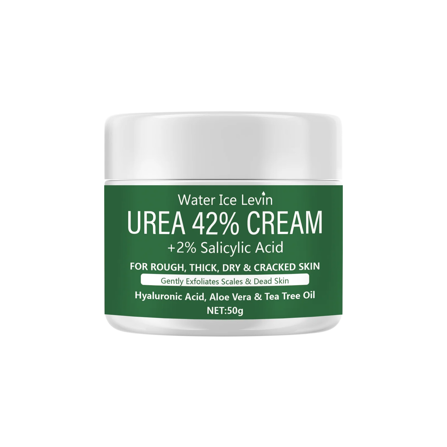 Crema Urea 42% + Ácido Salicílico 2% Hidratante Pies Manos Profundo Nutritivo Reparador Grietas 50g