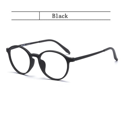 Gafas de Lectura Ultraligeras de Titanio con Goma Redondas Fotochromáticas Anti Luz Azul para Hombre y Mujer - Presbicia Dioptría +0 a +600