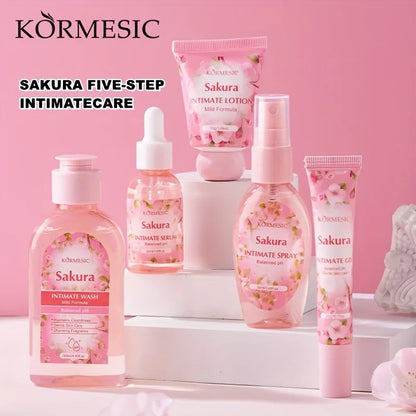 ¡Kit Cuidado Íntimo Sakura 5 Piezas – Higiene suave y fresca para mujeres!
Incluye: Líquido limpiador zona privada, esencia, gel, loción y spray. Fórmula gentil que limpia profundamente, equilibra el pH, mantiene fresc