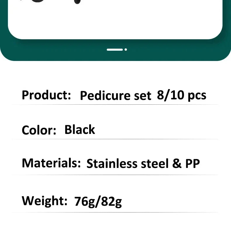Kit Cortauñas Profesional Heavy-Duty