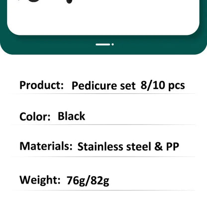 Kit Cortauñas Profesional Heavy-Duty