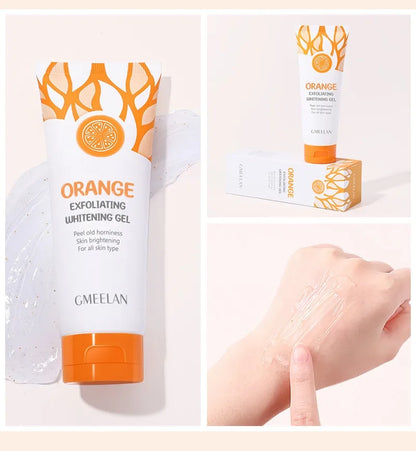 Gel Exfoliante Naranja Removedor Manchas Oscuras Iluminador 50g | Esfoliante Suave Reparador Blanqueador Hidratante Cuidado Coreano