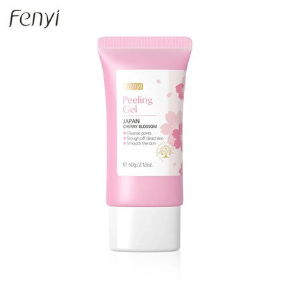 Gel Exfoliante Sakura Limpieza Profunda Rostro Blanqueador Hidratante Reparador Esfoliante Facial 60g | Cuidado Coreano