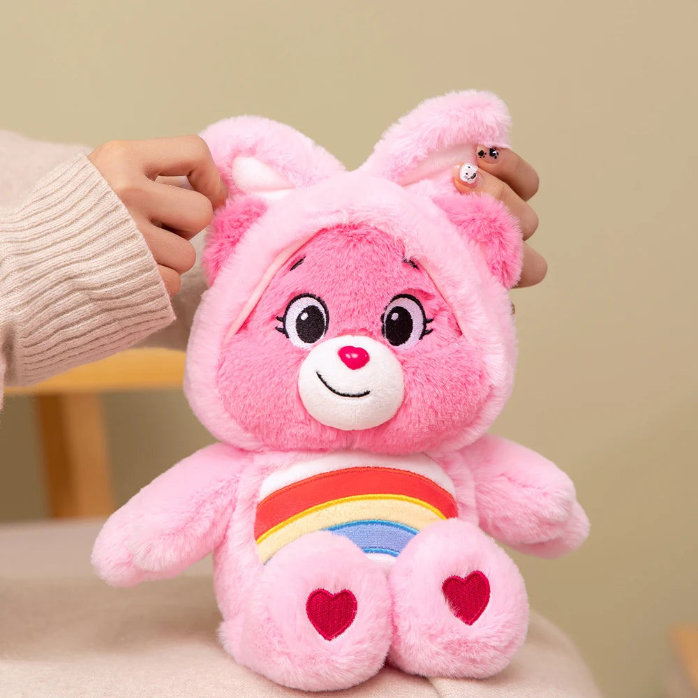 Peluches Care Bears Dibujos Animados Ositos Lindos Sombrero Conejo Niñas Niños Kawaii Peluches Muñecos Decoración Coche Hogar 30cm