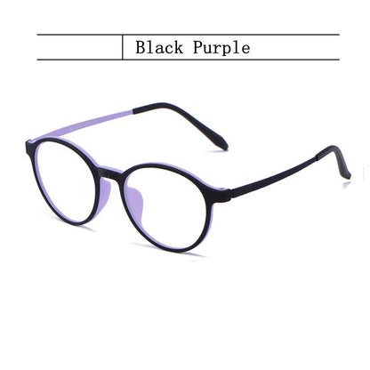 Gafas de Lectura Ultraligeras de Titanio con Goma Redondas Fotochromáticas Anti Luz Azul para Hombre y Mujer - Presbicia Dioptría +0 a +600