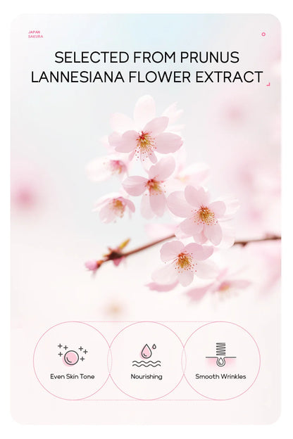 "Mascarilla Facial Peel-Off LAIKOU Oro 24K y Sakura: Antiarrugas, Aclarante y Quita Puntos Negros"