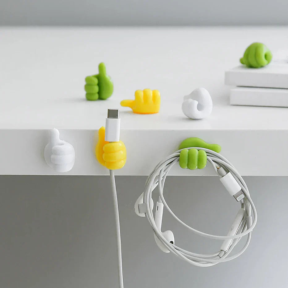 Soporte de Mano Organizador para Cables y Alambres