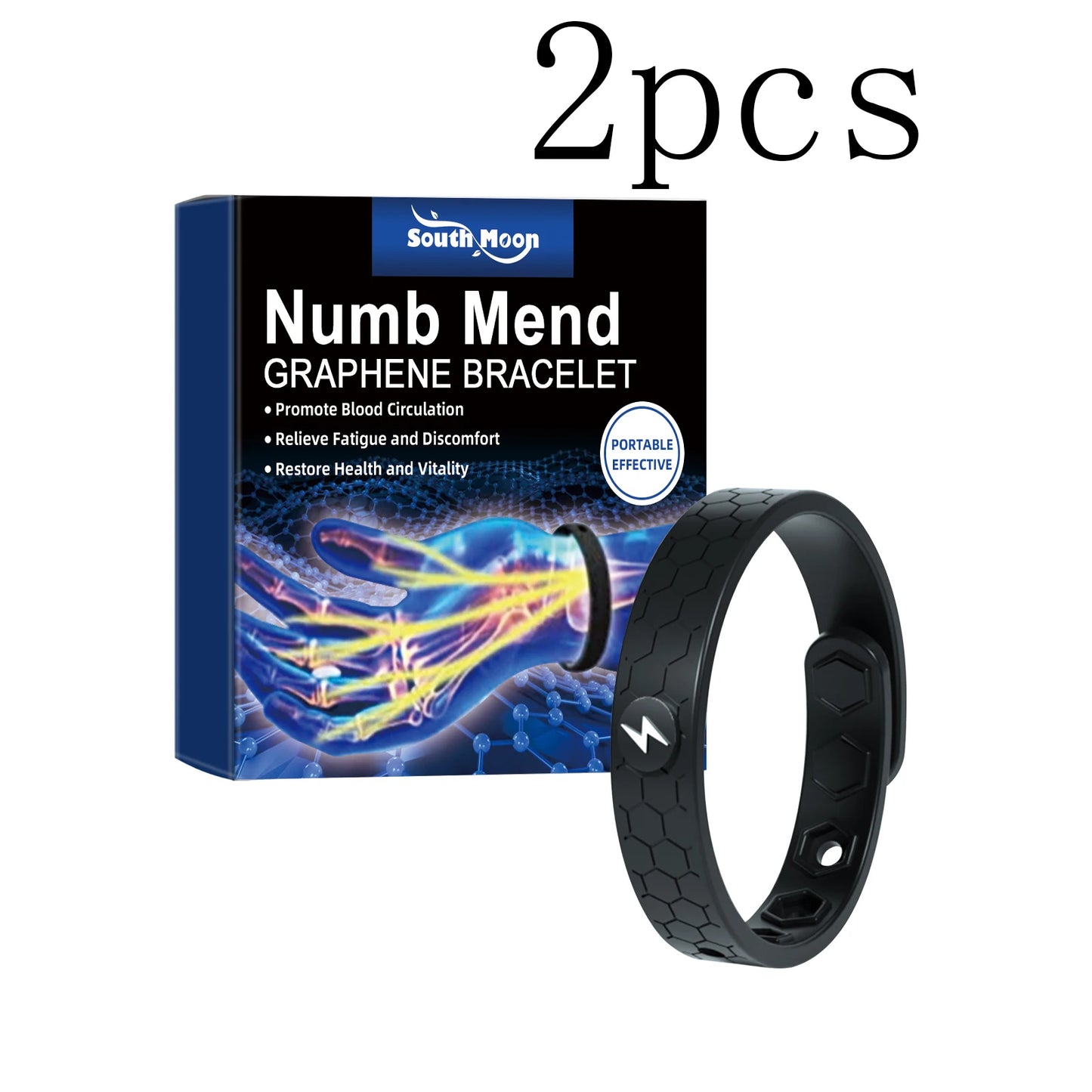Pulsera Cuidado Corporal Alivio Suave Carga Física Ligera Portátil Estilosa Diaria Bienestar Relajante Unisex