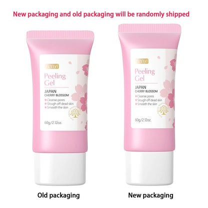 Gel Exfoliante Sakura Limpieza Profunda Rostro Blanqueador Hidratante Reparador Esfoliante Facial 60g | Cuidado Coreano