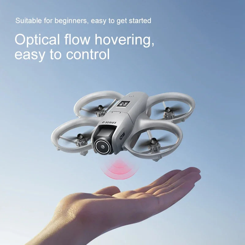 Drone Lenovo D16 8K con GPS, Evita Obstáculos, Motor Brushless, Ajuste Eléctrico, Cámara Doble HD Profesional y Flujo Óptico